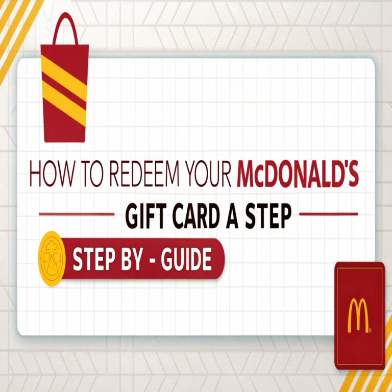 McDonald’s Gift Card Codes Generator: 100% Working Methods (What, How, Why, and Benefits)