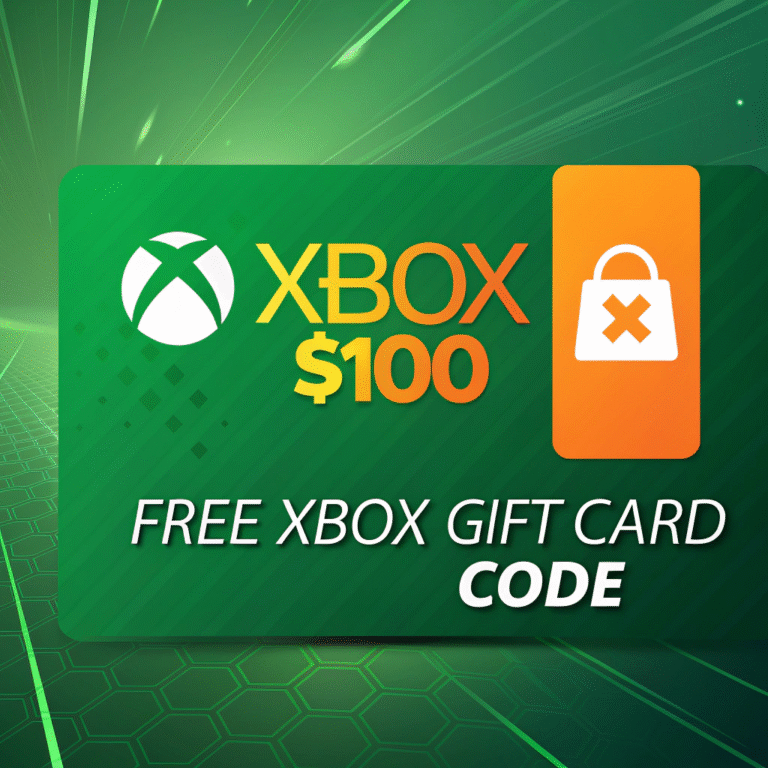 Xbox Gift Card Codes Generator: 100% Working Methods