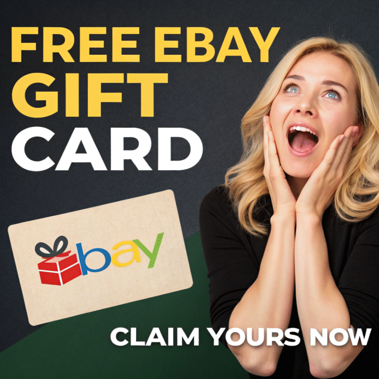 Step-by-Step Guide to Entering eBay’s Free Gift Card Giveaways”