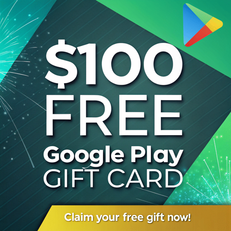 How to Claim Your Free Google play Gift Card Giveaway in 2025